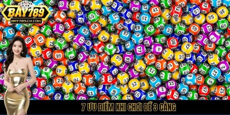 7 ưu điểm khi chơi đề 3 càng